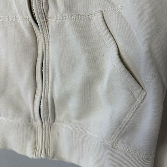 Not for sale Vintage Lucky Brand Y2K Embroidered Hoodie. Cream with - Picture 5 of 7